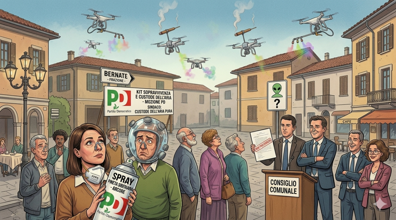 Il Pd propone un kit anti-odori per Bernate, tra critiche e ironia