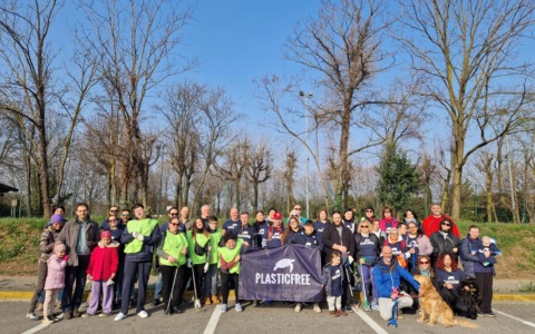 Plastic Free: 1.300 chili di rifiuti abbandonati rimossi