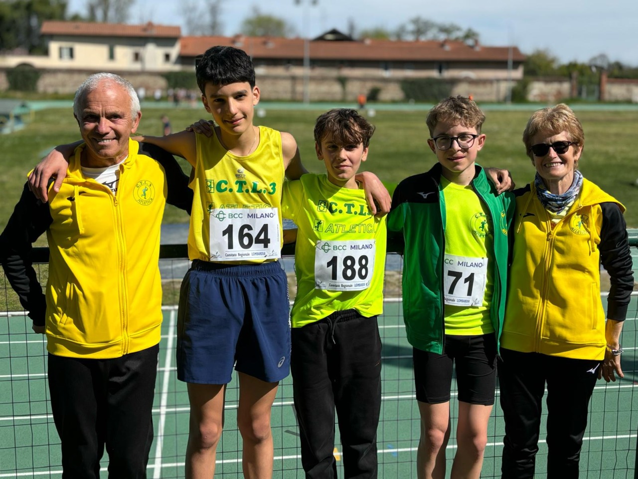 Portacolori del CTL3 in evidenza con nuovi record personali