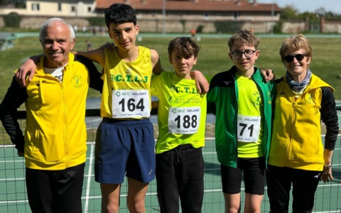 Portacolori del CTL3 in evidenza con nuovi record personali