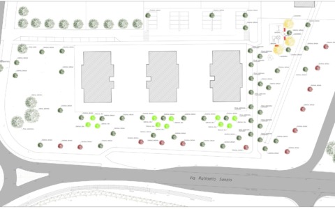 Rinnovamento del parco in via Maffei a San Fiorano