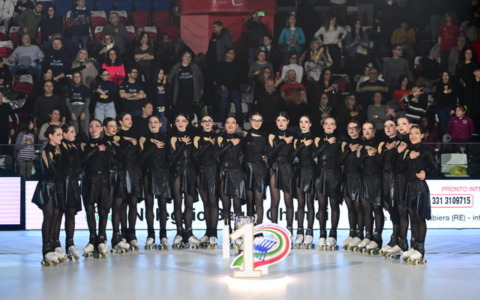 Il Pattinaggio Cornate conquista l’Italia con il gruppo Phoenix
