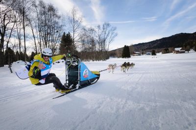 Matteo Fossati e i suoi husky: 400 chilometri tra le Alpi