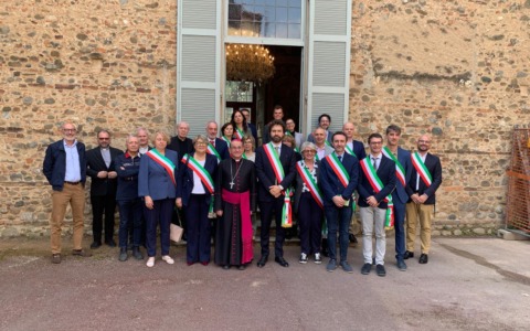 Monsignor Delpini ai sindaci del Vimercatese: “Non perdiamo la speranza”