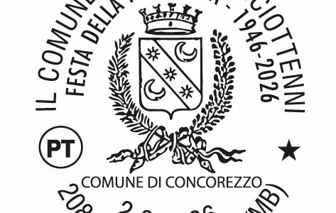 Celebrati gli 80 anni della Repubblica con un annullo postale