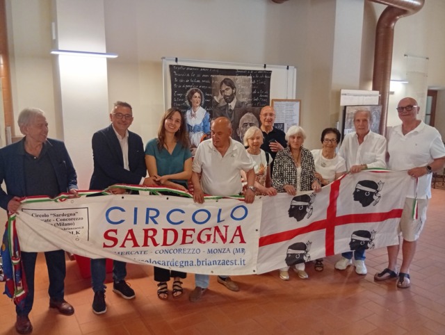 Celebrazione di Grazia Deledda e Giovanni Nughes ad Agrate Brianza