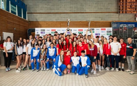 In Sport Rane Rosse vince il titolo di Campioni d’Italia di Nuoto di salvamento