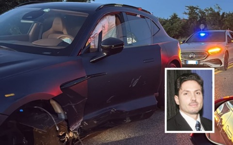 Incidente stradale per Pier Silvio Berlusconi a Vimercate