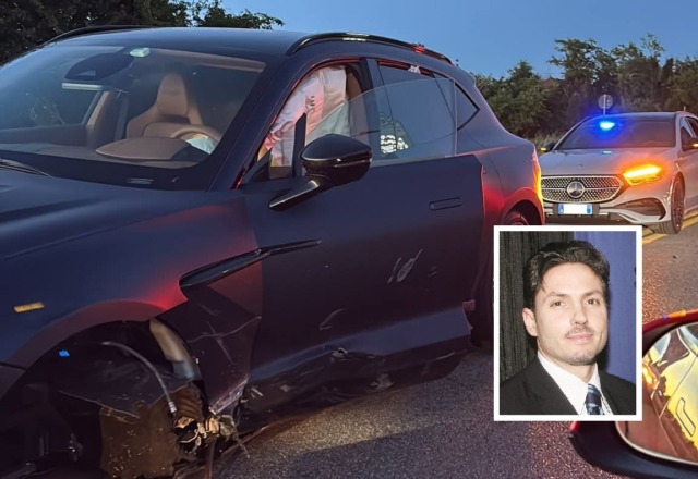 Incidente stradale per Pier Silvio Berlusconi a Vimercate
