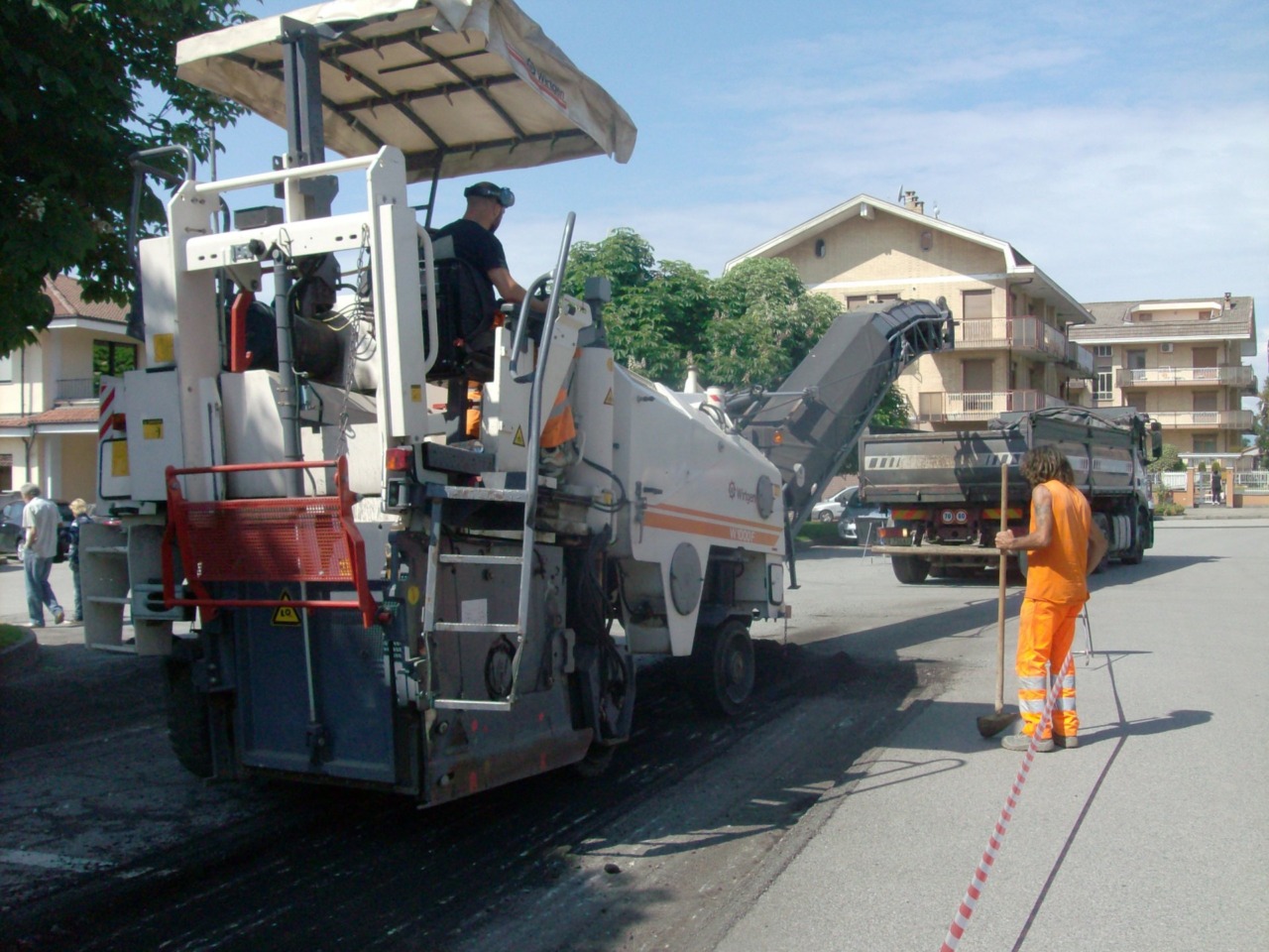 Avvio della manutenzione stradale a Lesmo