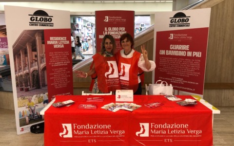 Campagna “Diamo luce alla speranza” al Globo per la Fondazione Maria Letizia Verga