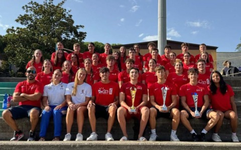In Sport Rane Rosse trionfa ai Campionati Italiani Estivi di Salvamento